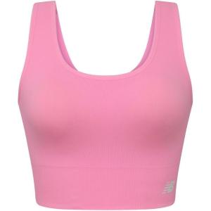 imageNew Balance Seamless Longline Sports Bra with Enhanced Support StrapsPeony Glow
