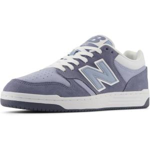 imageNew Balance Unisex Adult BB480 V1 Court SneakersArctic GreyLight Arctic Grey