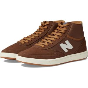 imageNew Balance Unisex Adult BB480 V1 Court SneakersBrownCream