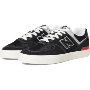 imageNew Balance UnisexAdult 574 Vulc Skate ShoeBlackGrey 1