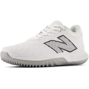 imageNew Balance UnisexAdult FuelCell 4040 V7 Turf Trainer Baseball ShoeOptic WhiteRain Cloud Synthetic