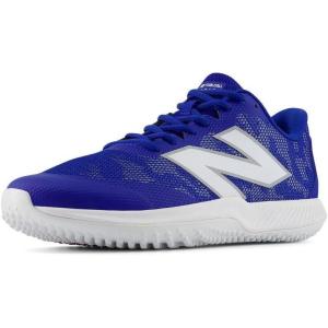 imageNew Balance UnisexAdult FuelCell 4040 V7 Turf Trainer Baseball ShoeTeam RoyalOptic White