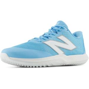 imageNew Balance UnisexAdult FuelCell 4040 V7 Turf Trainer Baseball ShoeTeam Sky BlueOptic White