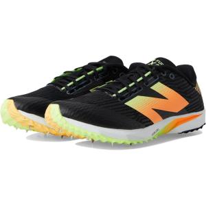 imageNew Balance UnisexAdult FuelCell Xc7 V5 Running ShoeBlackBleached Lime Glo 2