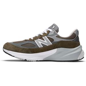 imageNew Balance UnisexAdult Made in USA 990 V6 SneakerOliveGrey