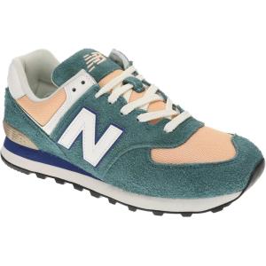 imageNew Balance UnisexAdult U574 SneakerNew SprucePeach Blossom