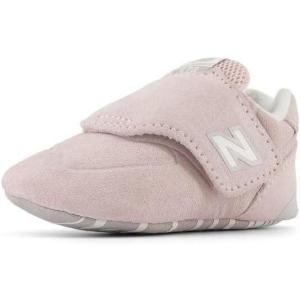 imageNew Balance UnisexBaby 574 V1 Hook and Loop Crib SneakerCrystal PinkShell Pink