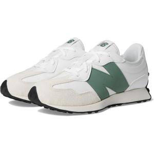 imageNew Balance UnisexChild 327 Little Kid SneakerWhiteDark Juniper
