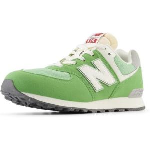 imageNew Balance UnisexChild 574 V1 70s Racing Laceup SneakerChiveWhite