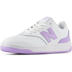 imageNew Balance UnisexChild Bb80 V1 Laceup SneakerWhiteLilac Glo