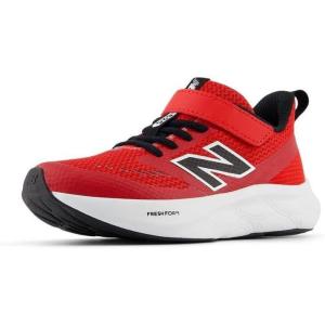 imageNew Balance UnisexChild Fresh Foam 625 V1 Hook and Loop Running ShoeTrue RedBlackWhite