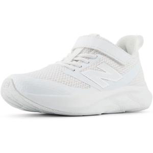 imageNew Balance UnisexChild Fresh Foam 625 V1 Hook and Loop Running ShoeWhiteWhite