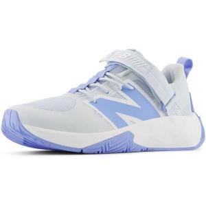 imageNew Balance UnisexChild FuelCell Play V1 Hook and Loop Running ShoeIce BlueElectric SkyWhite