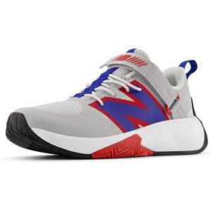 imageNew Balance UnisexChild FuelCell Play V1 Hook and Loop Running ShoeRaincloudTeam RoyalTeam Red