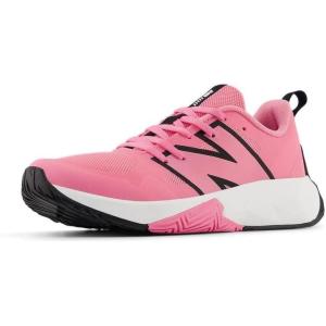 imageNew Balance UnisexChild FuelCell Play V1 Laceup Running ShoeSignal PinkBlack