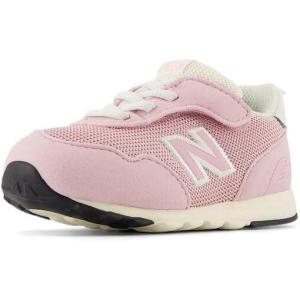 imageNew Balance UnisexChild Kids 515 Newb Hook ampamp Loop SneakerMid Century PinkWhite
