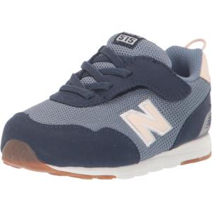 imageNew Balance UnisexChild Kids 515 Newb Hook ampamp Loop SneakerNb NavyQuartz Pink