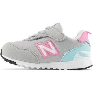 imageNew Balance UnisexChild Kids 515 Newb Hook ampamp Loop SneakerRain CloudReflectionSignal Pink