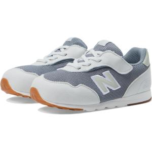 imageNew Balance UnisexChild Kids 515 Newb Hook ampamp Loop SneakerSteelSilver Moss