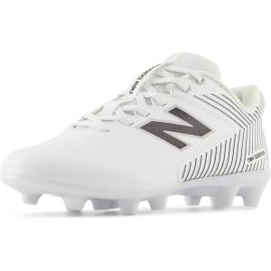 imageNew Balance UnisexChild Rush V5 Lacrosse ShoeWhiteBlackTeam Red