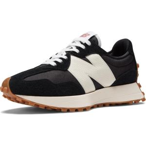 imageNew Balance Womens 327 V1 SneakerBlackWhite