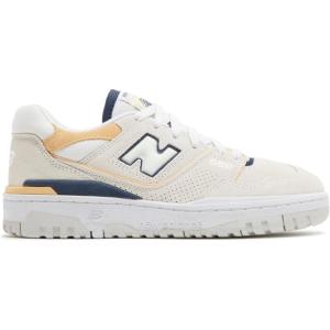 imageNew Balance Womens 550 SneakersSea SaltNavyRaw Sugar