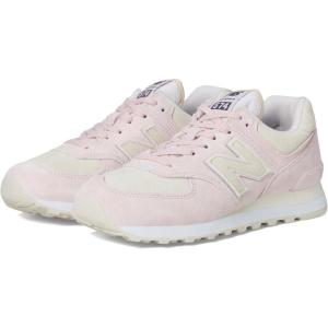 imageNew Balance Womens 574 V2 Sea Salt SneakerPink GraniteLinenSea Salt