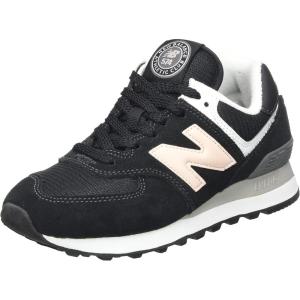 imageNew Balance Womens 574 V2 Spring SneakerBlackOyster Pink