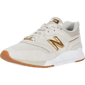 imageNew Balance Womens 997h V1 SneakerMoonbeamMetallic Gold