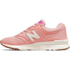 imageNew Balance Womens 997h V1 SneakerWhite PeachCarnival