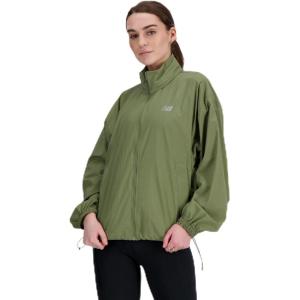 imageNew Balance Womens Athletics Packable JacketDark Olivine