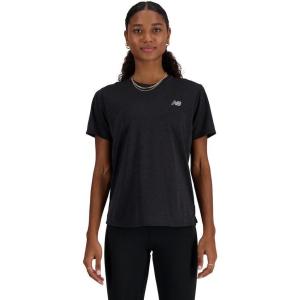 imageNew Balance Womens Athletics TShirtBlack Heather
