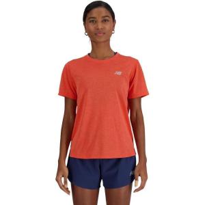 imageNew Balance Womens Athletics TShirtNeo Flame Heather