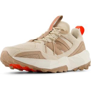 imageNew Balance Womens Dynasoft Tektrel V1 Suede Trail Running ShoeBisqueFlat TaupeUrgent Red