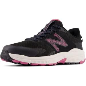 imageNew Balance Womens Fresh Foam 510 V6 Trail Running ShoeBlackReal PinkPhantom