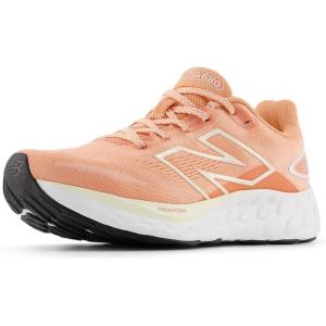 imageNew Balance Womens Fresh Foam 680 V8 Running ShoePeach NectarWhitePermafrost