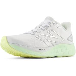 imageNew Balance Womens Fresh Foam 680 V8 Running ShoeWhiteReflectionMelon Water