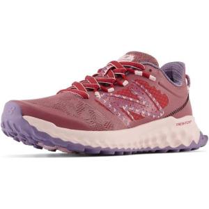 imageNew Balance Womens Fresh Foam Garoe V1 Trail Running ShoeWashed BurgundyStone PinkSage Leaf