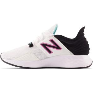 imageNew Balance Womens Fresh Foam Roav Road Running ShoeWhiteBlackSurf