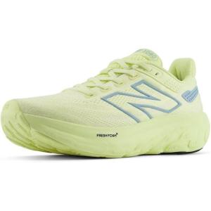 imageNew Balance Womens Fresh Foam X 1080 V13 Running ShoeLimelightChrome BlueSilver Metalic