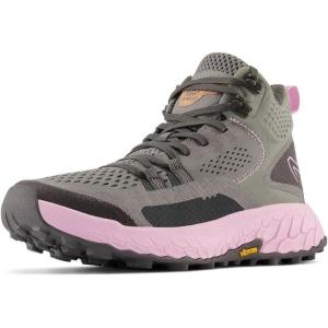 imageNew Balance Womens Fresh Foam X Hierro V1 MidCut Trail Running ShoeHarbor GreyLilac CloudBlacktop