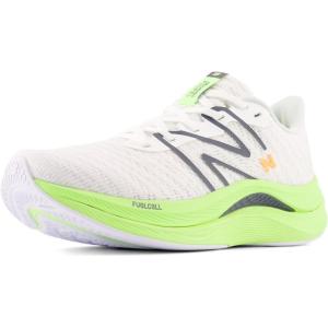 imageNew Balance Womens Fuel Cell Propel V4 Running ShoeWhiteBleached Lime GloGraphite