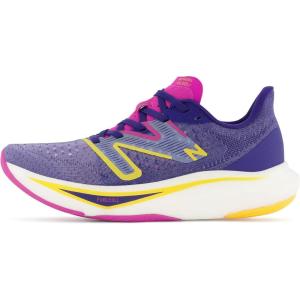 imageNew Balance Womens FuelCell Rebel V3 Running ShoeBlueMagenta PopVibrant Apricot