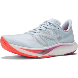 imageNew Balance Womens FuelCell Rebel V3 Running ShoeStarlightElectric RedMagenta Pop