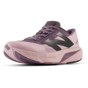 imageNew Balance Womens FuelCell Rebel V4 Running ShoeTwilight HazeDark Ice WineBlack
