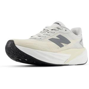 imageNew Balance Womens FuelCell Rebel V5 Running ShoeLinenGrey MatterWhite