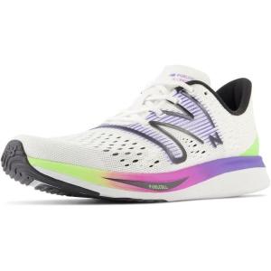 imageNew Balance Womens FuelCell SuperComp Pacer V1 Running ShoeWhiteElectric IndigoThirty Watt