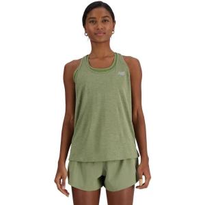 imageNew Balance Womens Impact Run Tank Top 22Dark Olivine Heather