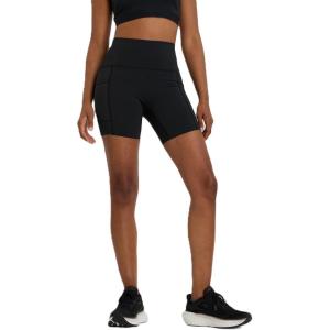 imageNew Balance Womens Nb Sleek Pocket High Rise Short 6quotBlack