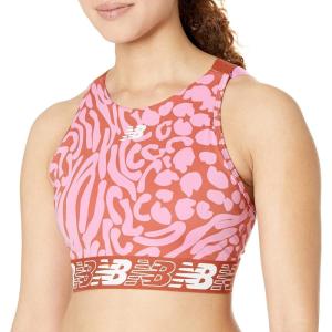 imageNew Balance Womens Relentless Crop Bra 23Raspberry